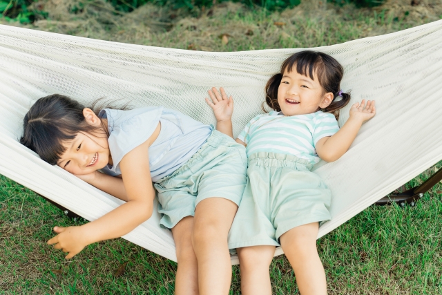 アウトドア　子ども